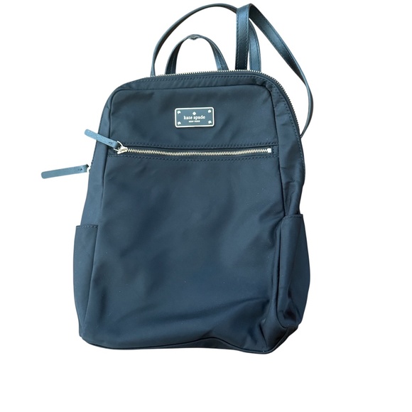Kate Spade NY Black Nylon Mini Backpack - Picture 1 of 9